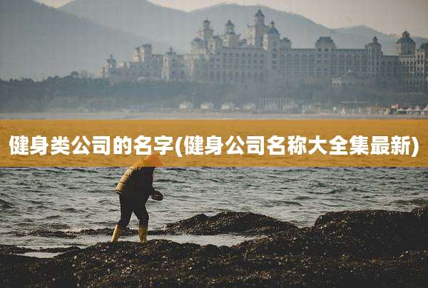 健身类公司的名字(健身公司名称大全集最新)