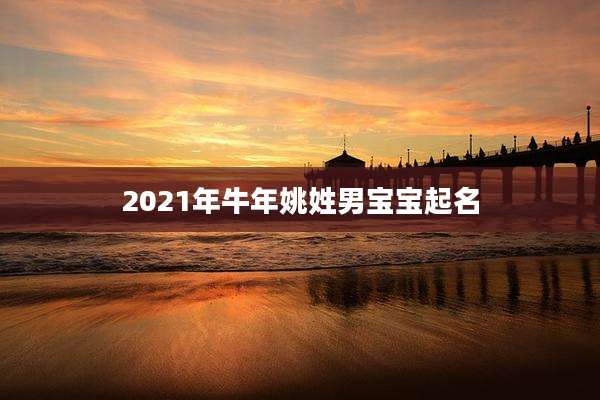 2021年牛年姚姓男宝宝起名