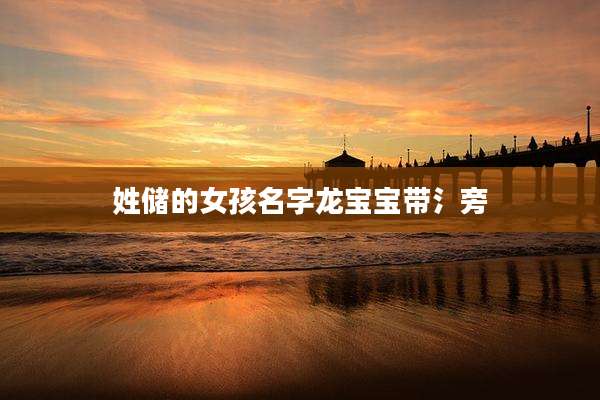 姓储的女孩名字龙宝宝带氵旁
