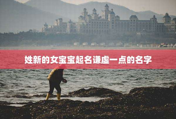 姓新的女宝宝起名谦虚一点的名字