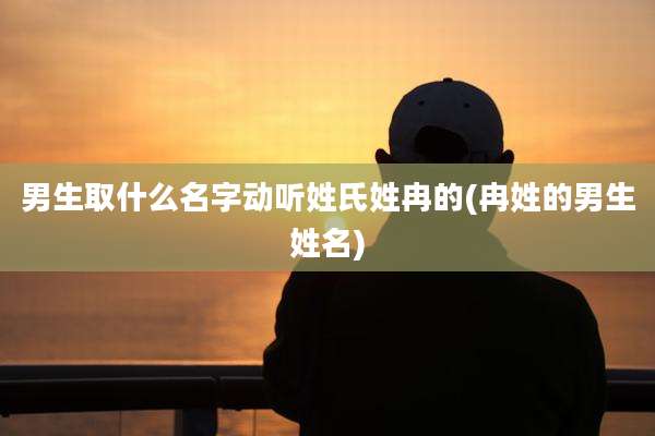 男生取什么名字动听姓氏姓冉的(冉姓的男生姓名)