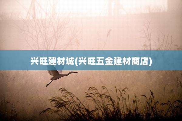 兴旺建材城(兴旺五金建材商店)