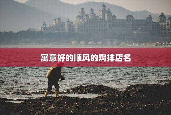 寓意好的顺风的鸡排店名