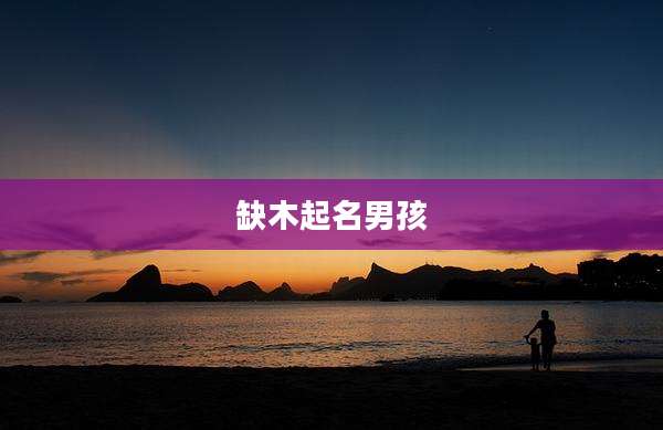 缺木起名男孩