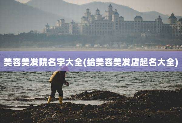 美容美发院名字大全(给美容美发店起名大全)