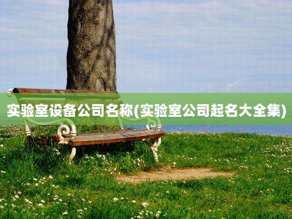 实验室设备公司名称(实验室公司起名大全集)