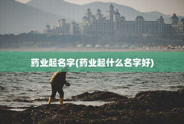 药业起名字(药业起什么名字好)
