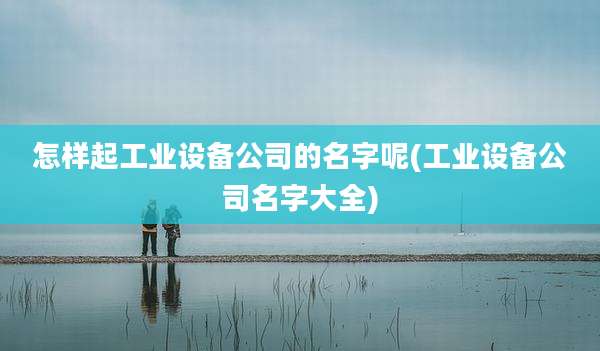 怎样起工业设备公司的名字呢(工业设备公司名字大全)