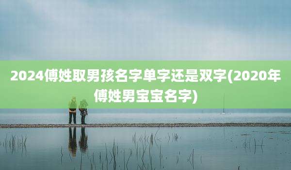 2024傅姓取男孩名字单字还是双字(2020年傅姓男宝宝名字)