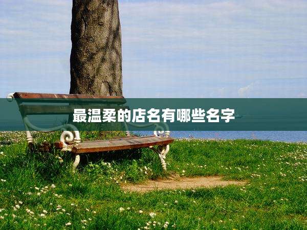 最温柔的店名有哪些名字