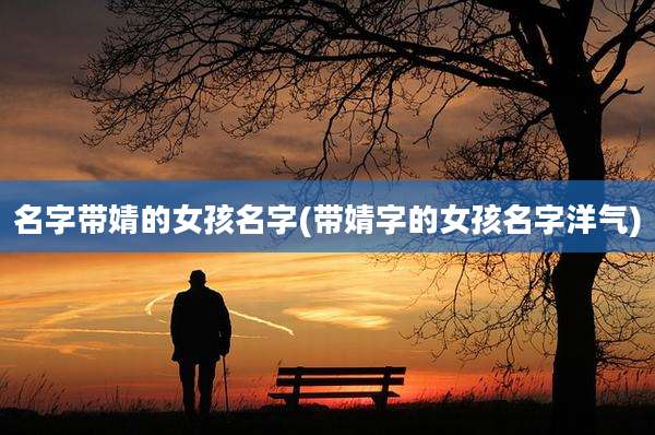 名字带婧的女孩名字(带婧字的女孩名字洋气)