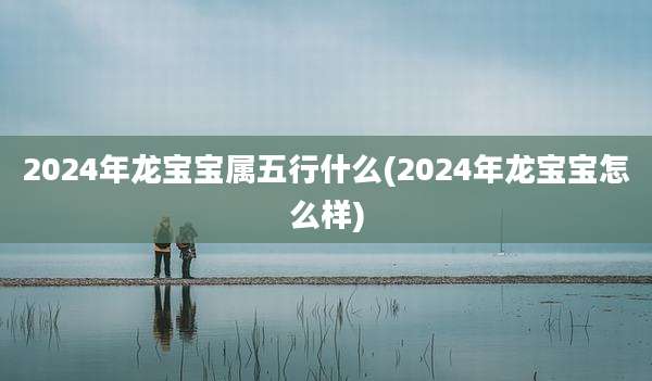 2024年龙宝宝属五行什么(2024年龙宝宝怎么样)