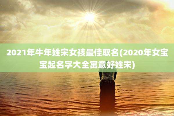 2021年牛年姓宋女孩最佳取名(2020年女宝宝起名字大全寓意好姓宋)