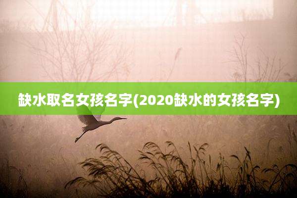 缺水取名女孩名字(2020缺水的女孩名字)