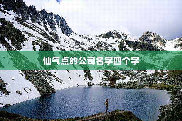 仙气点的公司名字四个字