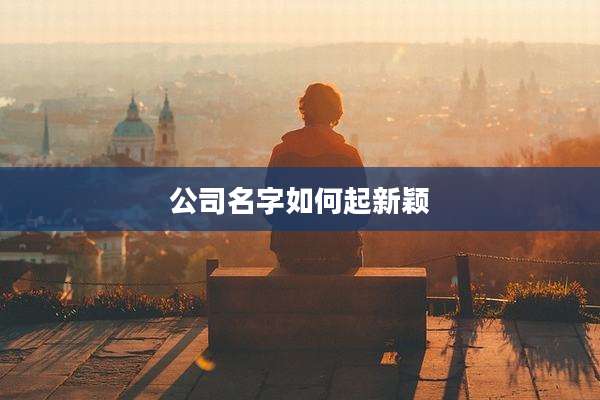 公司名字如何起新颖