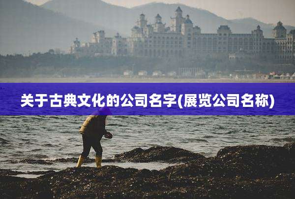 关于古典文化的公司名字(展览公司名称)