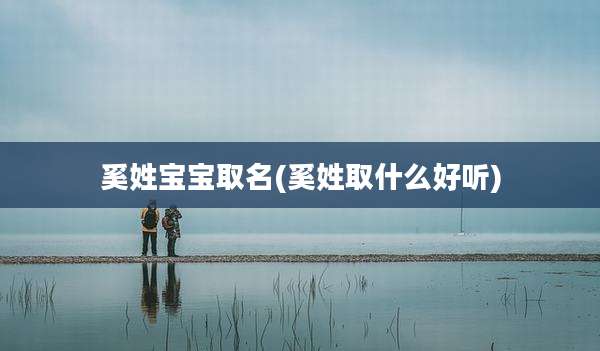 奚姓宝宝取名(奚姓取什么好听)