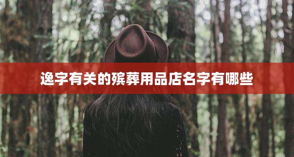 逸字有关的殡葬用品店名字有哪些