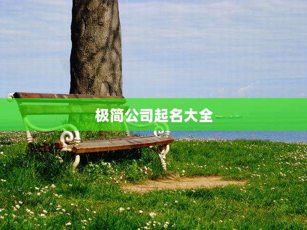 极简公司起名大全