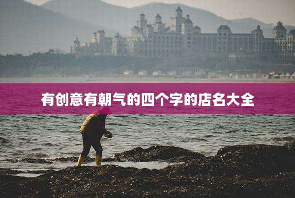 有创意有朝气的四个字的店名大全