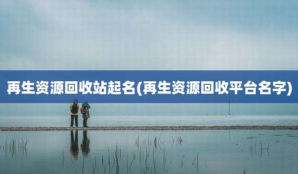 再生资源回收站起名(再生资源回收平台名字)