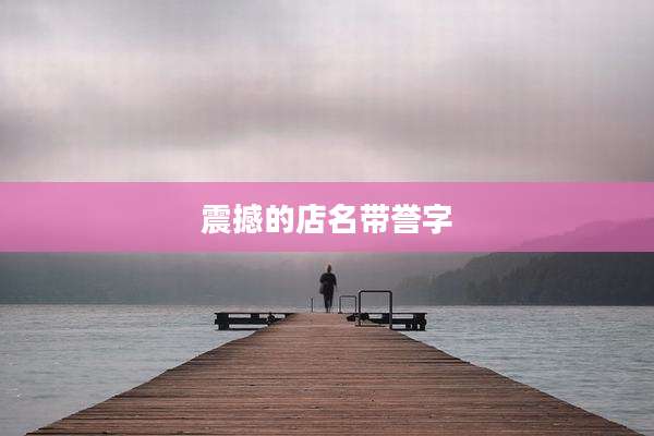 震撼的店名带誉字
