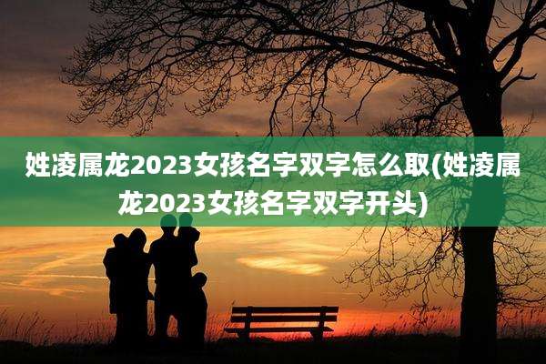 姓凌属龙2023女孩名字双字怎么取(姓凌属龙2023女孩名字双字开头)