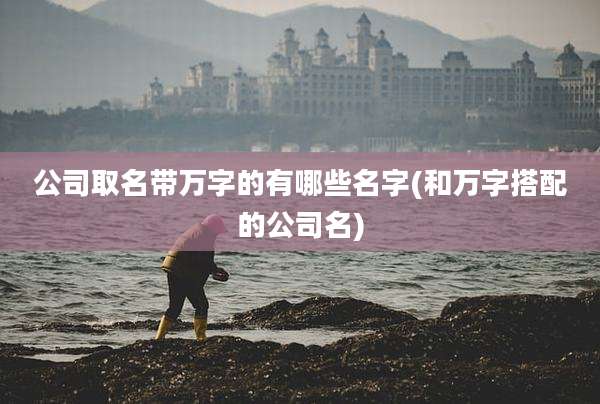 公司取名带万字的有哪些名字(和万字搭配的公司名)