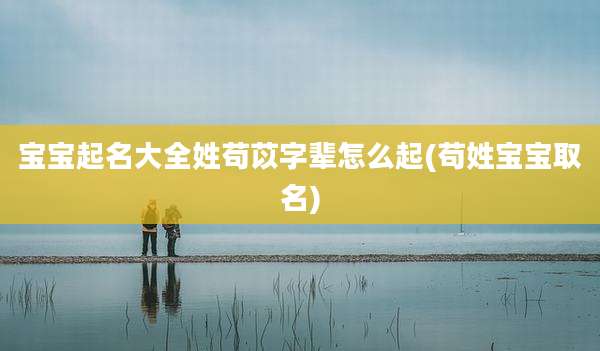 宝宝起名大全姓苟苡字辈怎么起(苟姓宝宝取名)