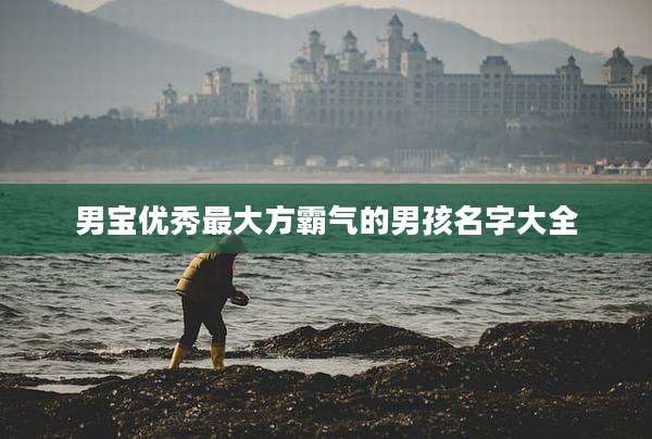 男宝优秀最大方霸气的男孩名字大全