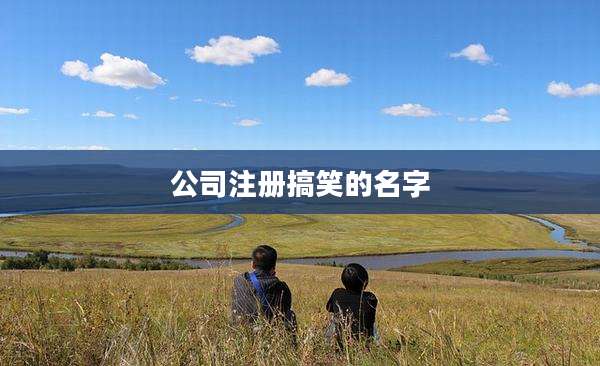 公司注册搞笑的名字