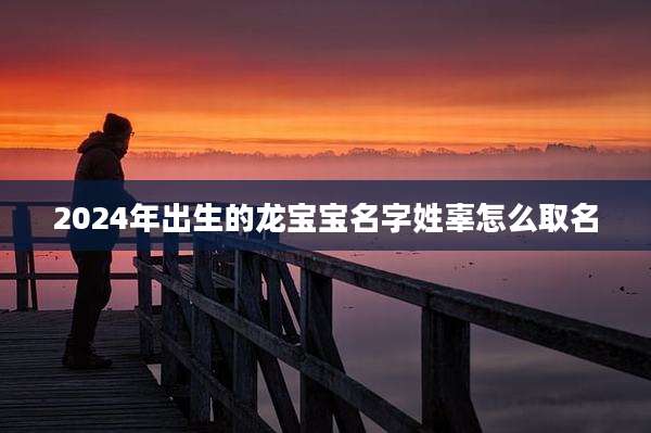 2024年出生的龙宝宝名字姓辜怎么取名