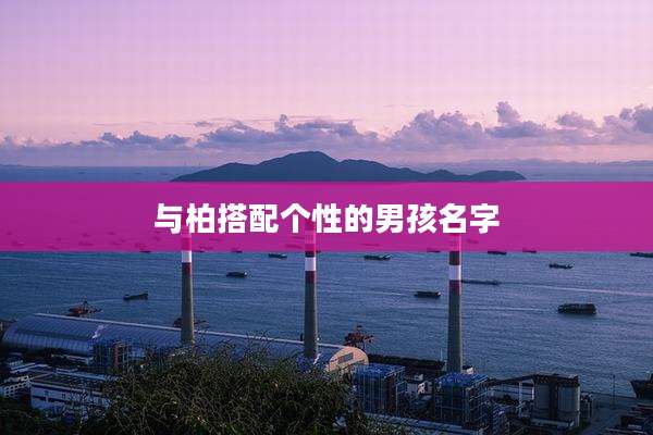 与柏搭配个性的男孩名字