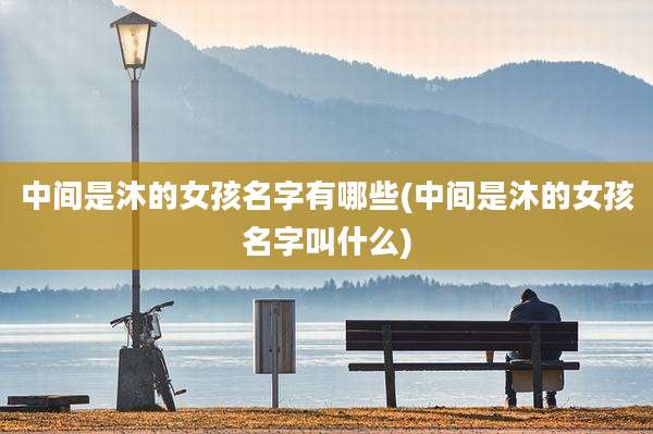 中间是沐的女孩名字有哪些(中间是沐的女孩名字叫什么)