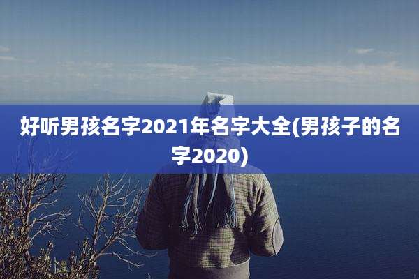 好听男孩名字2021年名字大全(男孩子的名字2020)