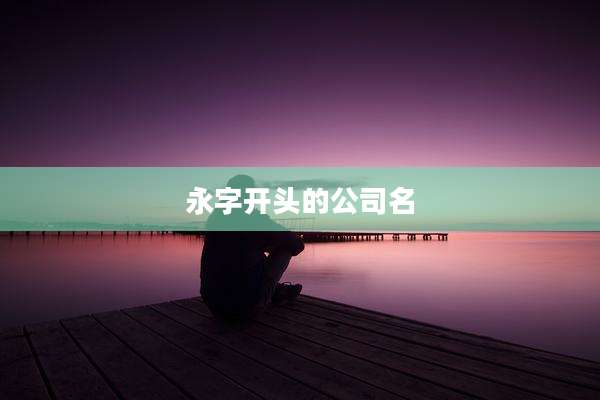 永字开头的公司名