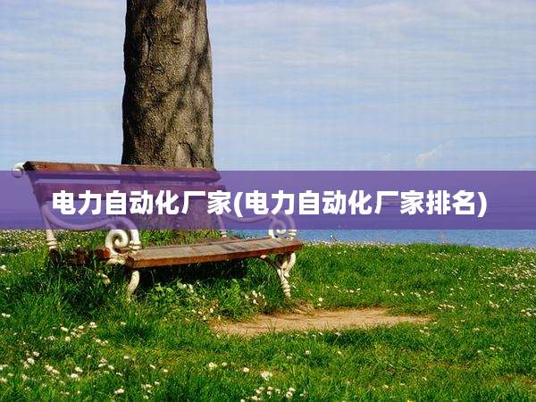 电力自动化厂家(电力自动化厂家排名)