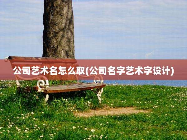 公司艺术名怎么取(公司名字艺术字设计)