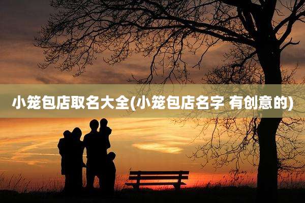 小笼包店取名大全(小笼包店名字 有创意的)
