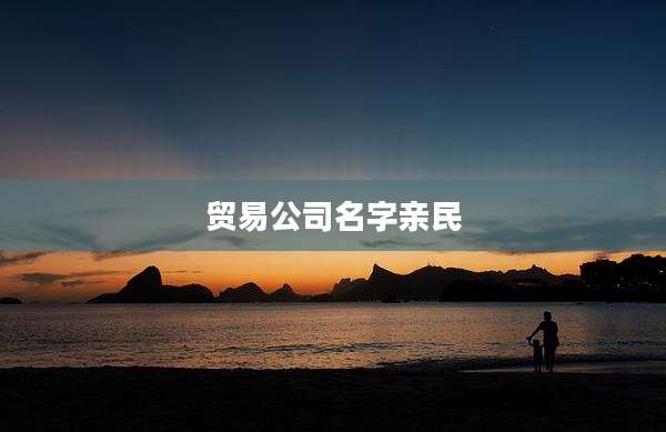 贸易公司名字亲民