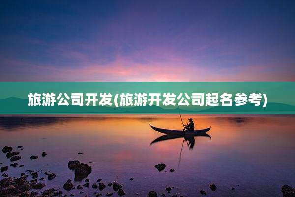 旅游公司开发(旅游开发公司起名参考)