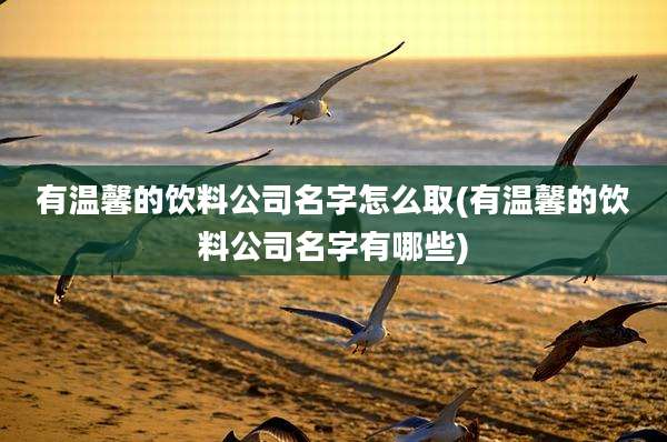 有温馨的饮料公司名字怎么取(有温馨的饮料公司名字有哪些)