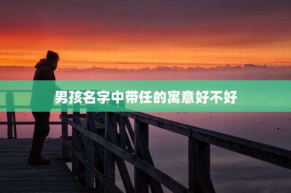 男孩名字中带任的寓意好不好