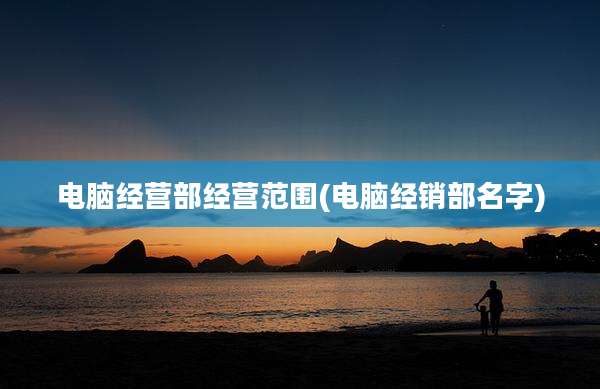 电脑经营部经营范围(电脑经销部名字)