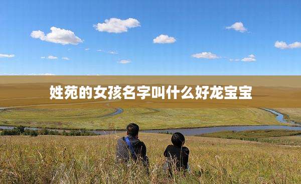 姓苑的女孩名字叫什么好龙宝宝