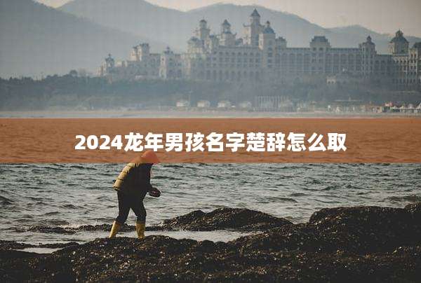 2024龙年男孩名字楚辞怎么取