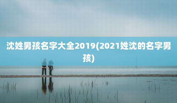 沈姓男孩名字大全2019(2021姓沈的名字男孩)