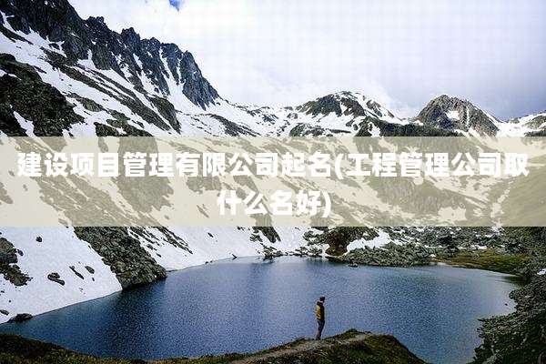 建设项目管理有限公司起名(工程管理公司取什么名好)