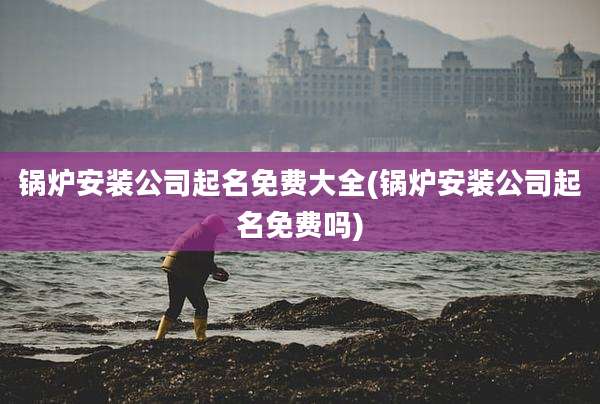 锅炉安装公司起名免费大全(锅炉安装公司起名免费吗)